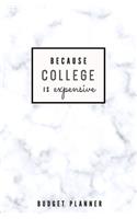 Because College is Expensive