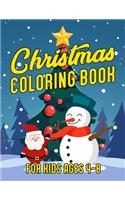 Christmas Coloring Book for Kids Ages 4-8