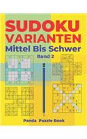 Sudoku Varianten Mittel Bis Schwer - Band 2