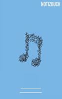 Musik Note Notizbuch: A5 Notebook - 111 Seiten - Extra Kalender 2020 - Einzigartig - Dotgrid - Dotted - Punktraster - Gepunktet - Geschenk - Geschenkidee