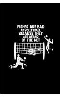 Fishes are bad at volleyball