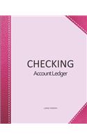 Checking account ledger - Large version