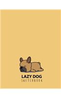 Lazy dog sketchbook