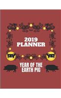 2019 Planner Year of the Earth Pig