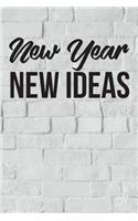 New Year New Ideas
