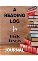 A Reading Log for Book Lovers Journal