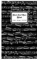 Blank Sheet Music Notebook