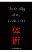 Quality of My Taijutsu: A Progress Journal