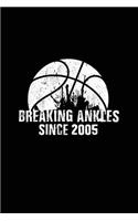 Breaking Ankles Since 2005: Birthday Basketball Journal