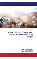 Inheritance of yield and related components in wheat