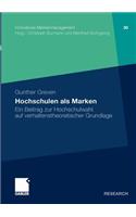 Hochschulen ALS Marken