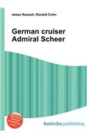 German Cruiser Admiral Scheer