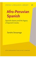 Afro-Peruvian Spanish