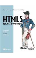 Html5 For .Net Developers