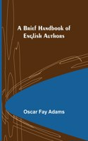 Brief Handbook of English Authors