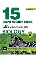 I-Succeed 15 Sample Question Papers CBSE Examination 2017 - Biology Class 11