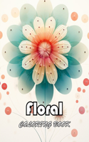 Floral Adult Coloring Book