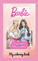 Barbie my coloring book