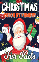 Christmas Color By Number For Kids