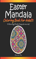 Easter Mandala Coloring Book For Adults