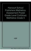 Harcourt School Publishers Mathletics: Assessment Postst Grade Level Coll(blue) Mathletics Grade 5