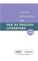 AS Poetry Anthology for OCR 2012-2014
