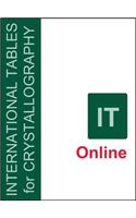 International Tables for Crystallography – Online MRW