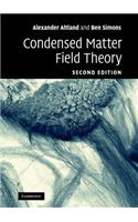 Condensed Matter Field Theory: (English)
