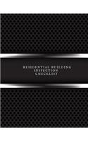 Residential Building Inspection Checklist: Property Inspection Checklist Guide Inspection & Maintenance Record Notebook Safety & Routine Check Logbook Journal Activity Register For Office, Sc