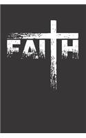 Notebook for believe on jesus god hope faith and love