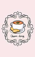 Cream Soup Food Diary: Daily Food Journal - Meal and Diet Notebook