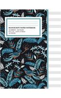 Manuscript Paper Notebook