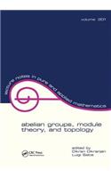 Abelian Groups, Module Theory, and Topology