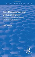 Care Management and Community Care