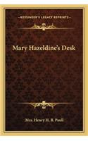 Mary Hazeldine's Desk