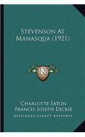 Stevenson At Manasqua (1921)