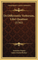 De Differentiis Verborum, Libri Quattuor (1741)
