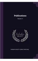 Publications; Volume 11