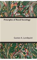 Principles of Rural Sociology