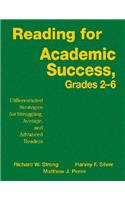 Reading for Academic Success, Grades 2-6