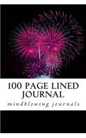 100 page Lined Journal