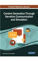 Content Generation Through Narrative Communication and Simulation