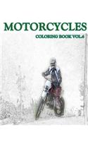 Motorcycles: Coloring Book Vol.6