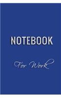 Notebook For Work