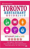 Toronto Restaurant Guide 2018