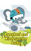 Preschool And Kindergarten Books: Fun and Cute Coloring Book for Children, Preschool, Kindergarten age 3-5