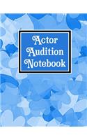 Actor Audtion Notebook