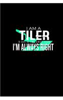 I am a Tiler. To save time, always assume I'm always right: Food Journal - Track your Meals - Eat clean and fit - Breakfast Lunch Diner Snacks - Time Items Serving Cals Sugar Protein Fiber Carbs Fat - 110 pag