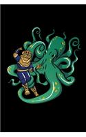 Diver fighting Octopus