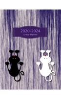 2020-2024 5 Year Monthly Planner